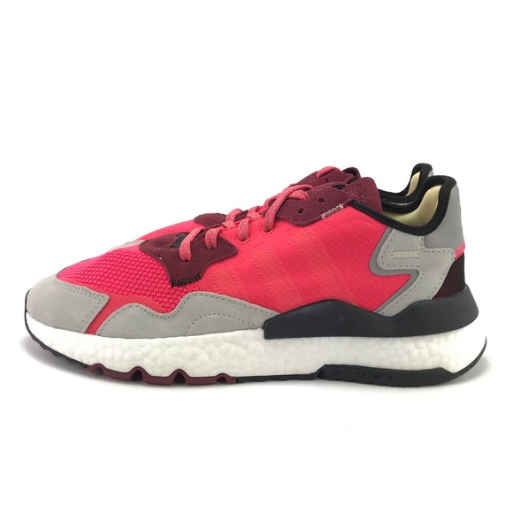 Adidas Men's Nite Jogger Shock Red Running Shoes - Picture 5 of 8